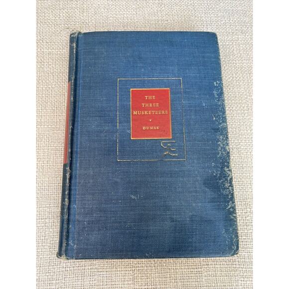 The Three Musketeers By Alexandre Dumas 1950 Modern Library Edition HC Book Vtg - Picture 1 of 16